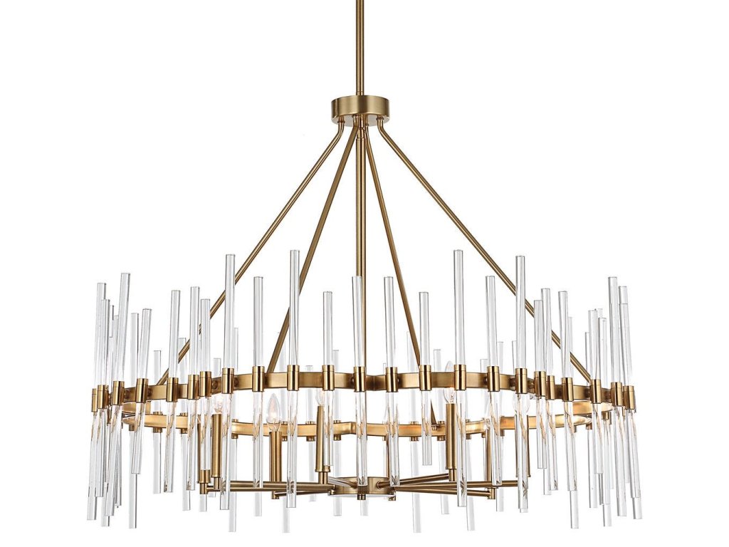 Crystal Stick, 8 Lt Chandelier - image 7