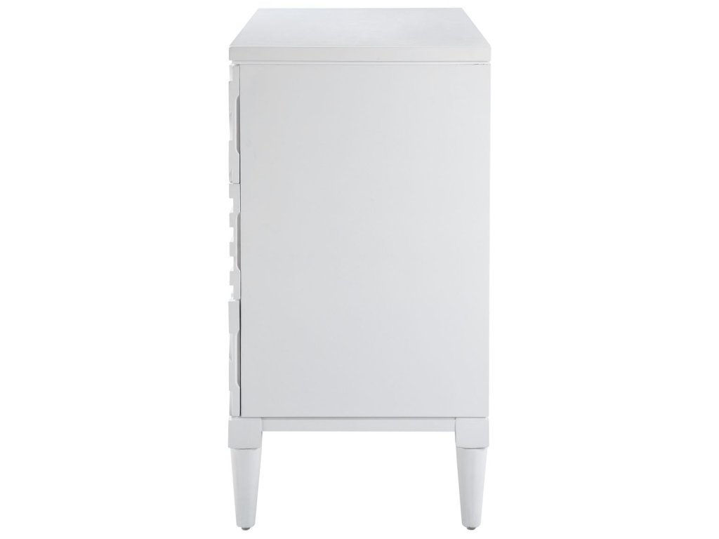 Colby 3 Drawer Chest, White - image 3