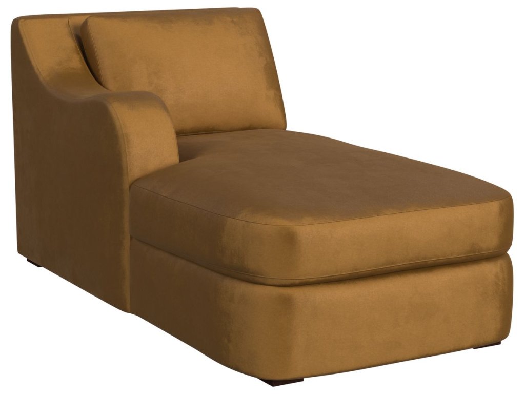 Big Wave Chaise, Left Arm Facing - Bliss Bronze - main image