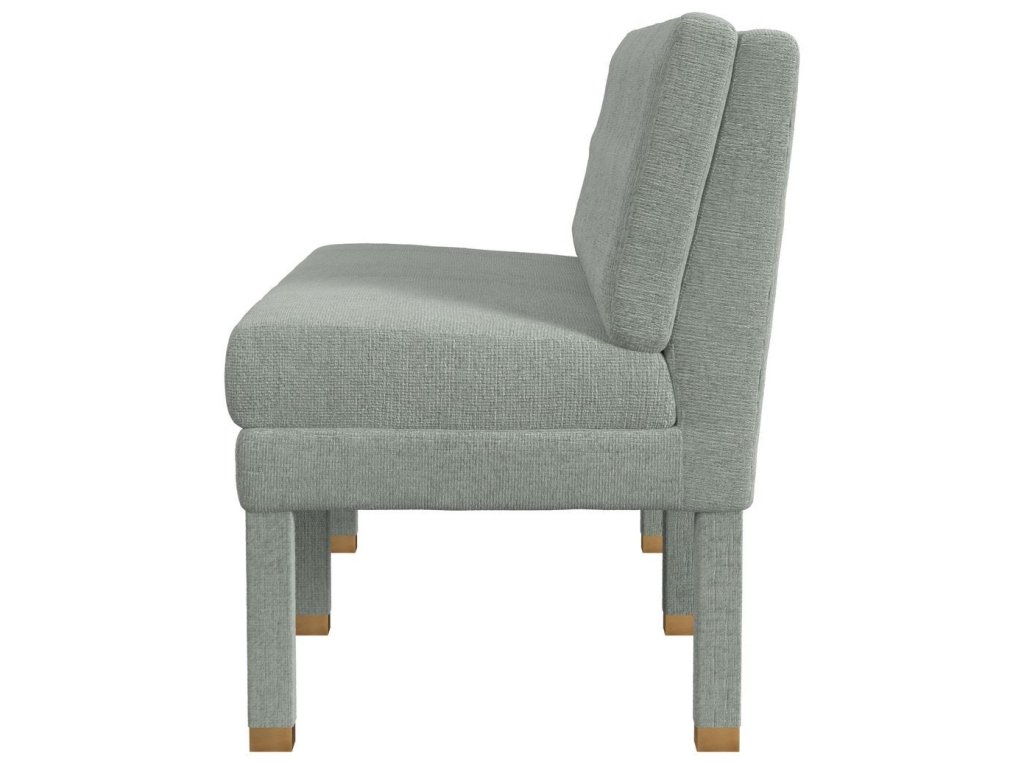 Approach The Bench Banquette, 52" - Criss Cross Sea Salt - image 2