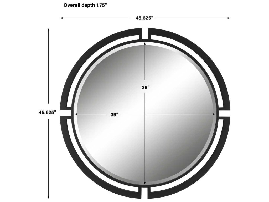 Quadrant Round Mirror - image 5