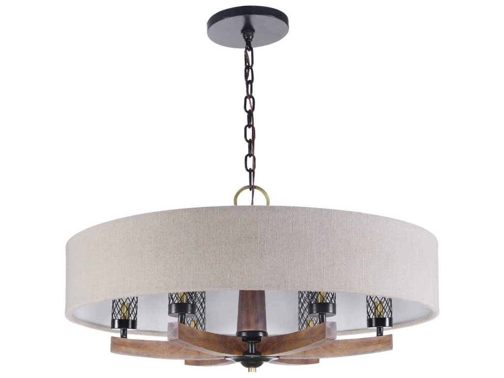 Woodall, 6 Lt Chandelier - image 2