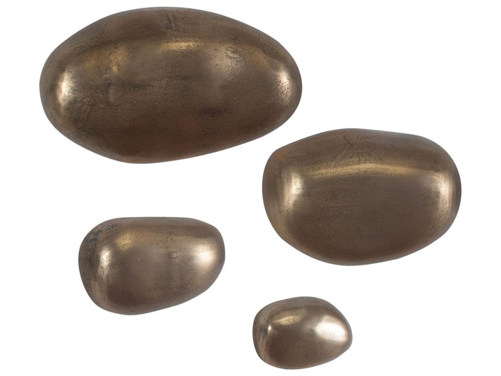 Set In Stone Outdoor Wall Decor, S/4 - image 1