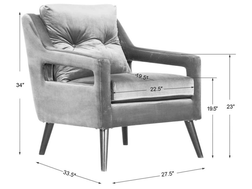 O'Brien Armchair, Blue - image 8