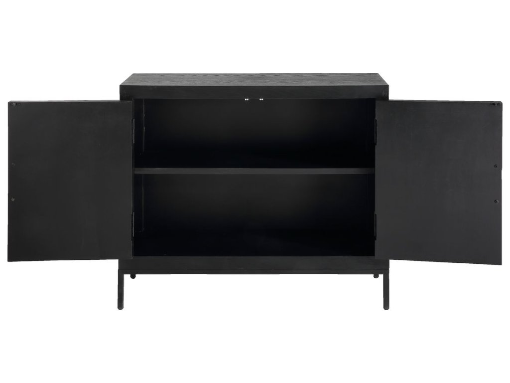 Front Range 2 Door Cabinet, Black - image 7