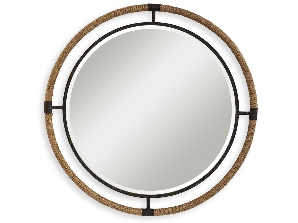 Melville Round Mirror - main image