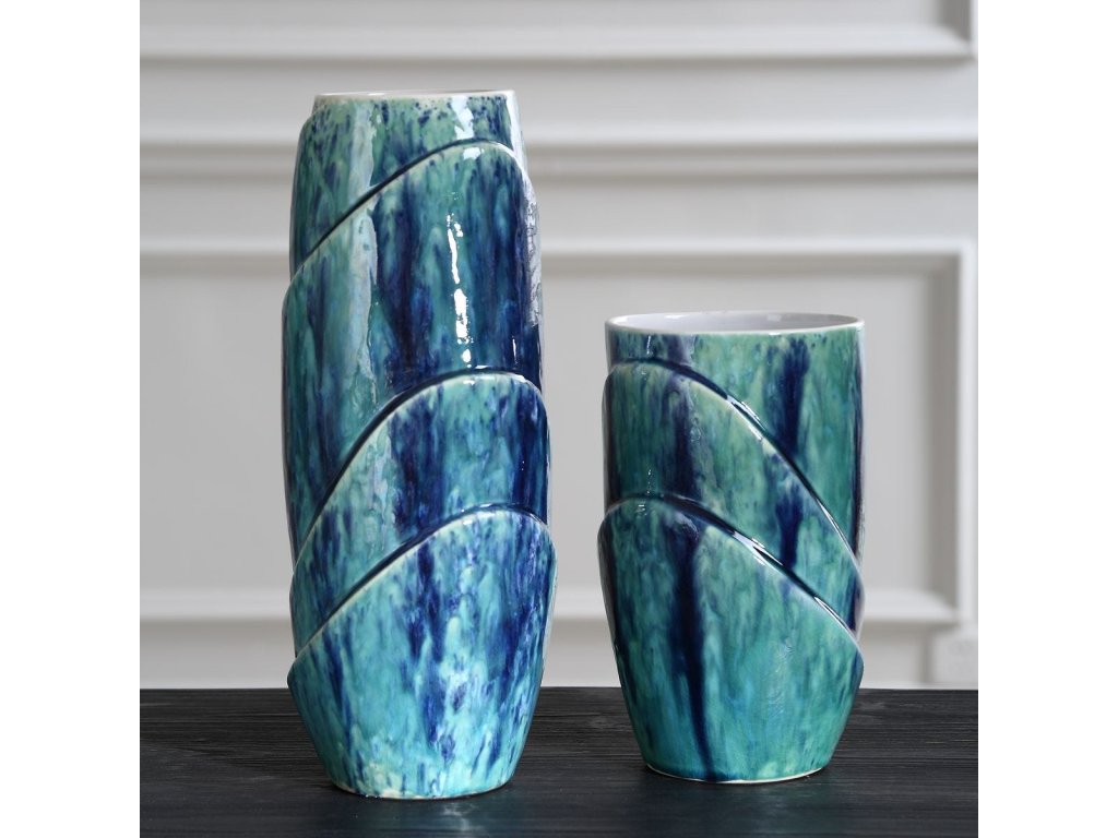 Tranquil Duo, Vases, S/2 - image 2