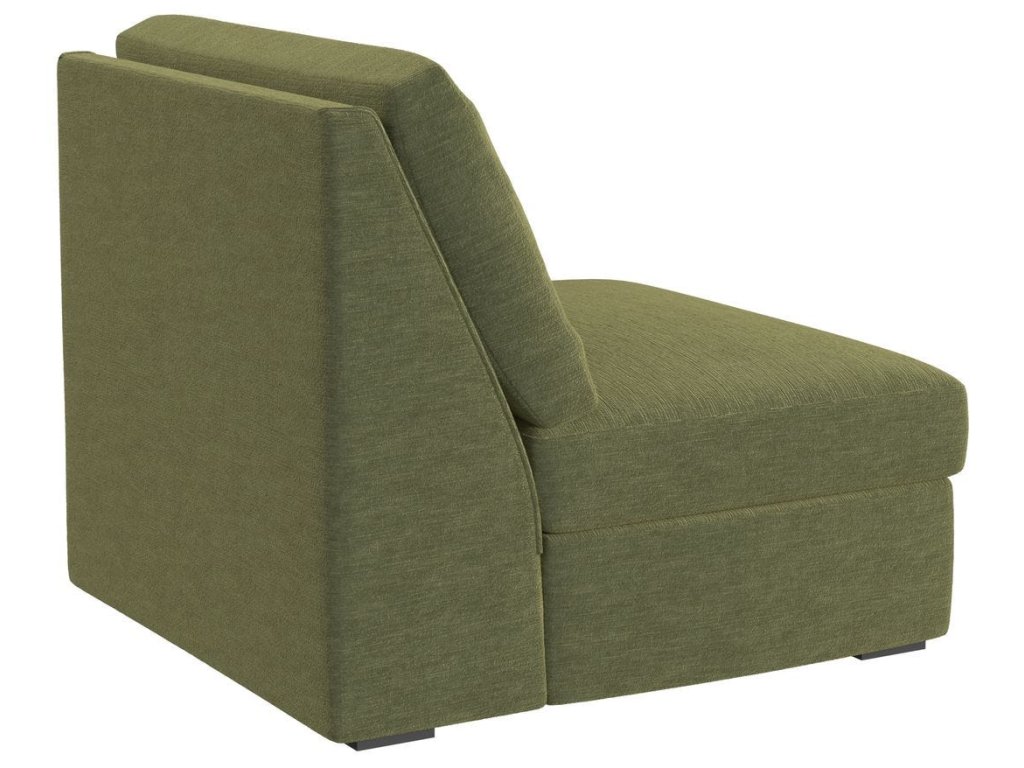 Luxe Sofa, Armless - Antique Loden - image 2