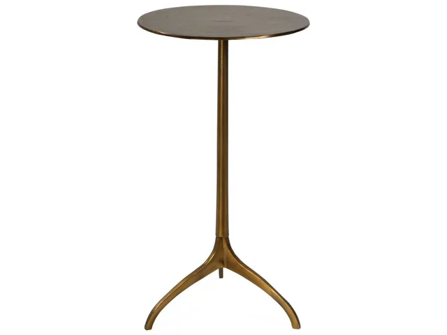 Beacon Accent Table, Gold