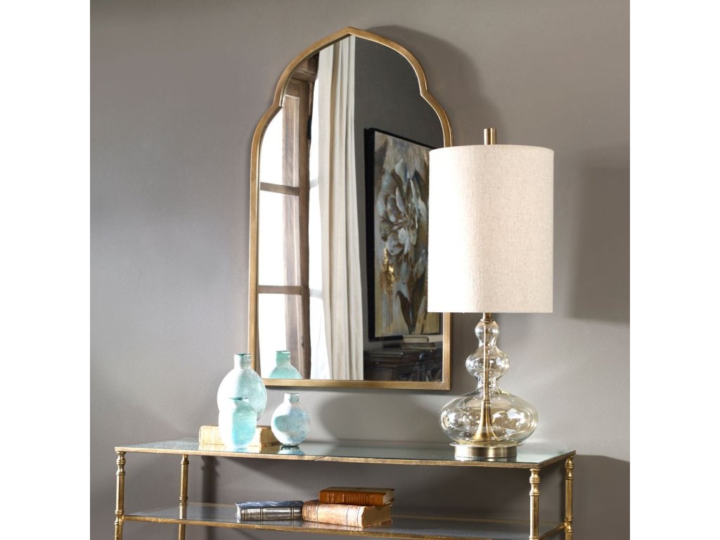 Kenitra Arch Mirror, Gold - image 2