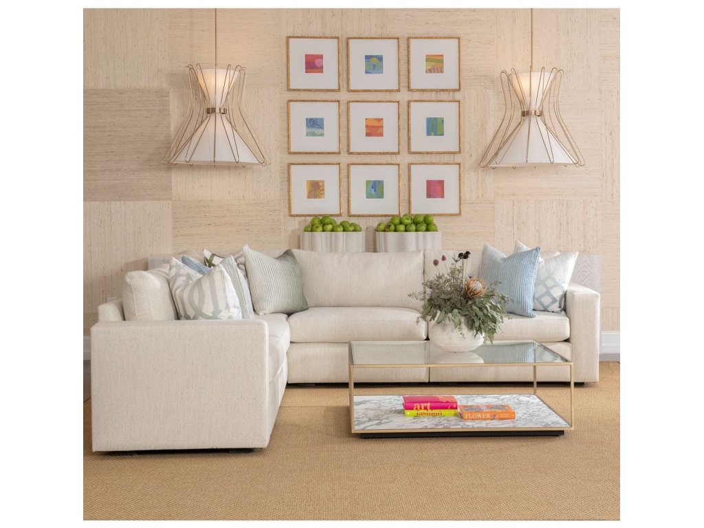 Great Plains Sofa, Armless - Alabaster/Linen Weave - image 3
