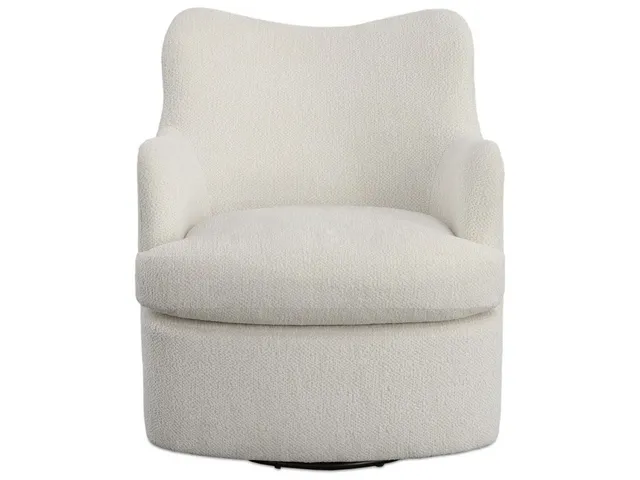 Chit Chat Swivel Chair - Cuddly Cream