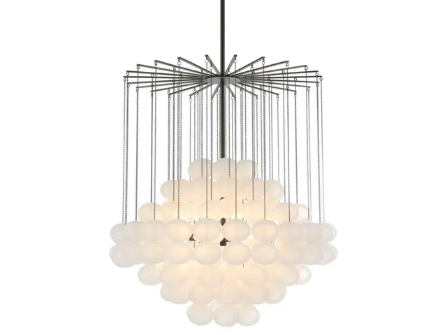 Baubles, 6 Lt Chandelier