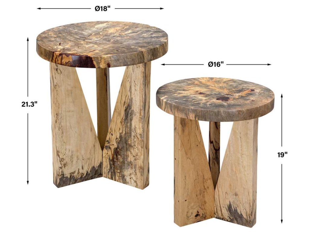 Nadette Nesting Tables, Natural, S/2 - image 10