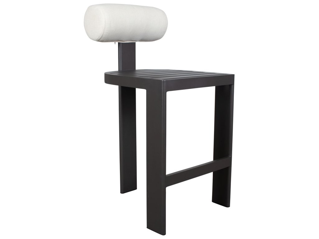Bolster Back Outdoor Bar Stool - image 5
