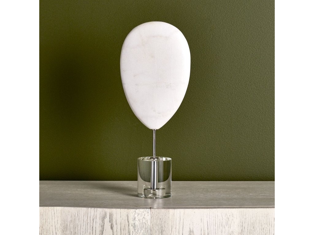 Ellipse Sculpture - White - image 1