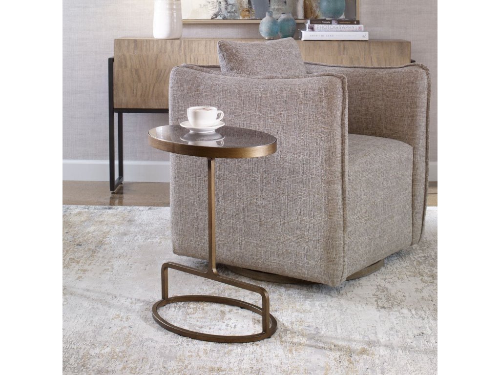 Jessenia Accent Table, Bluestone - image 1