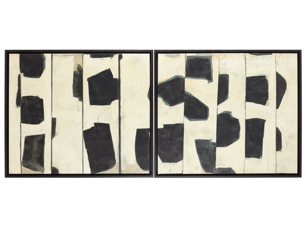 On The Line Framed Canvases, S/2 - image 4