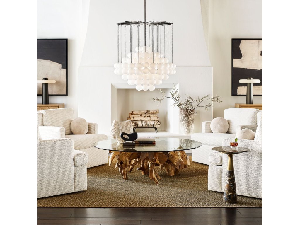 Center Root Coffee Table - Round, 56 Glass 2 Cartons - image 1