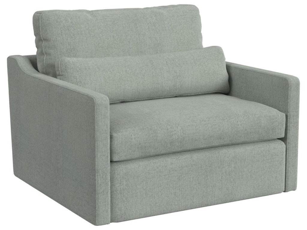 Slope Swivel Chair-And-A-Half - Criss Cross Sea Salt - image 2