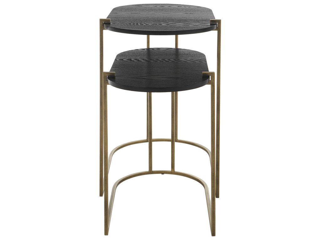 Aztec Nesting Tables, S/2 - image 5