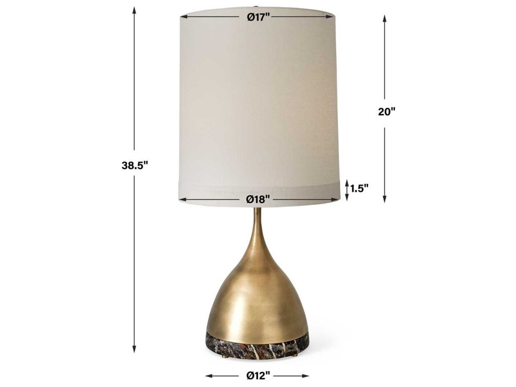 Kiss Table Lamp - Michelangelo Marble - image 8