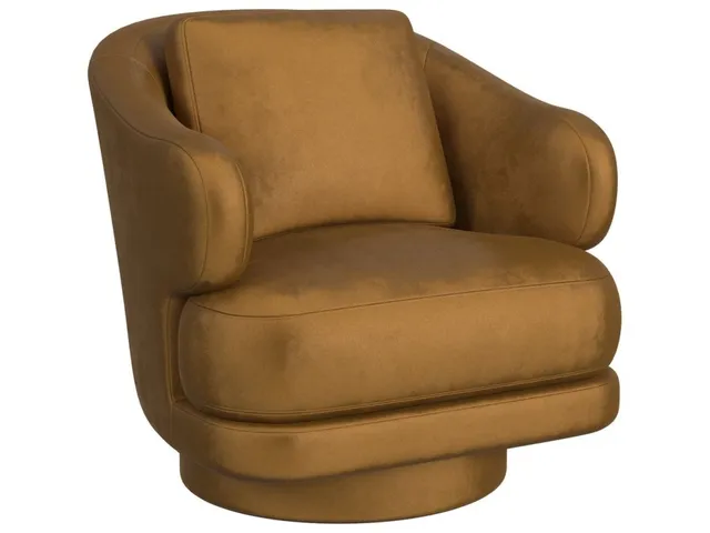 Cuddle Swivel Chair - Bliss Bronze