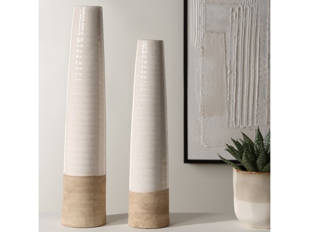 Ivory Sands, Vases, S/2 - image 1