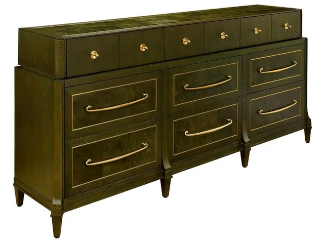 Green With Envy 9 Drawer Chest