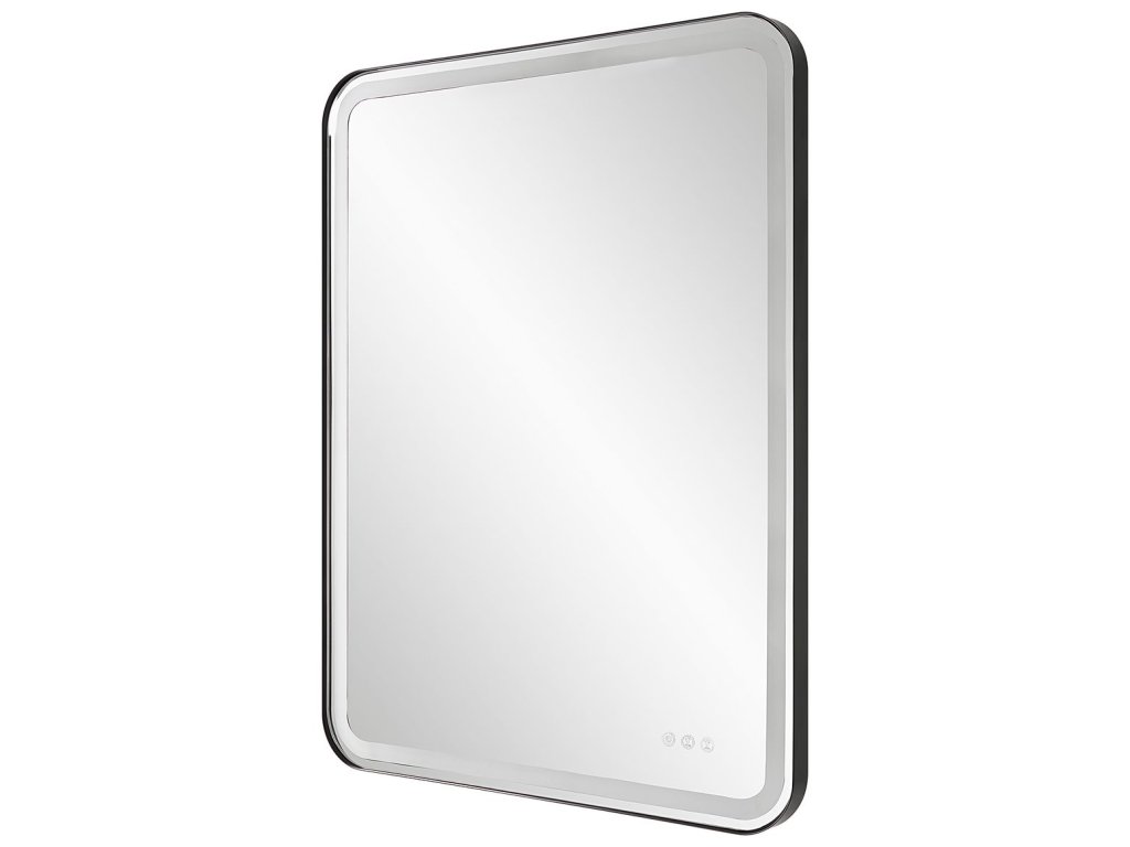 Crofton Lighted Large Mirror, Black - image 4