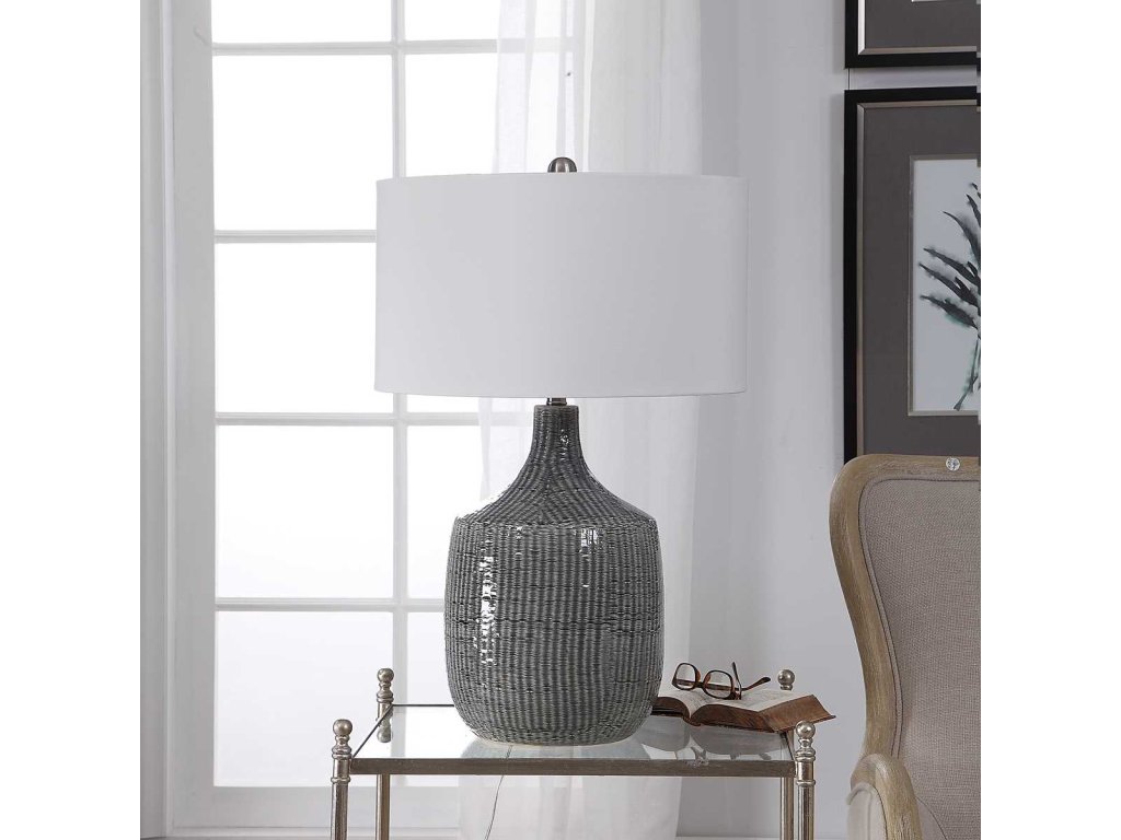 Felipe Table Lamp, Dark Gray - image 3