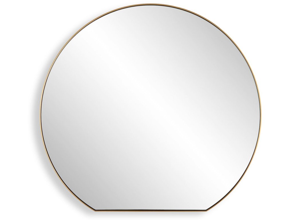 Cabell Small Mirror, Brass - main image