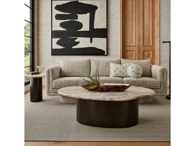 Loop Sofa - Cotton Patch Snow - Alternative View