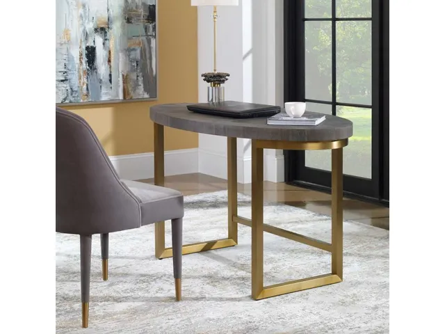 Taja Oval Desk