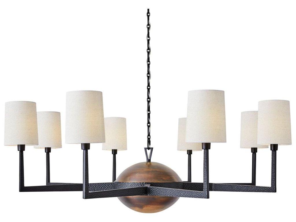 Open Arms, 8 Lt Chandelier - main image