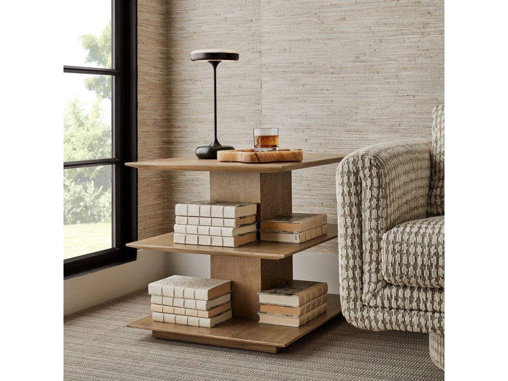 Stash It Side Table - Blonde - image 1