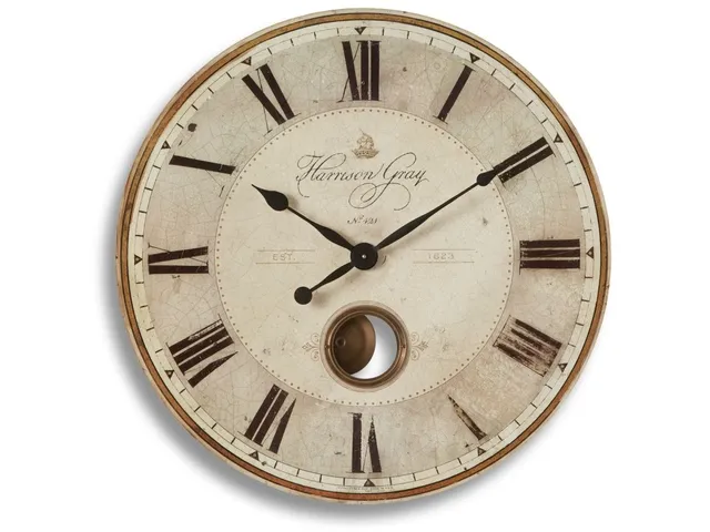 Harrison Gray 23" Wall Clock