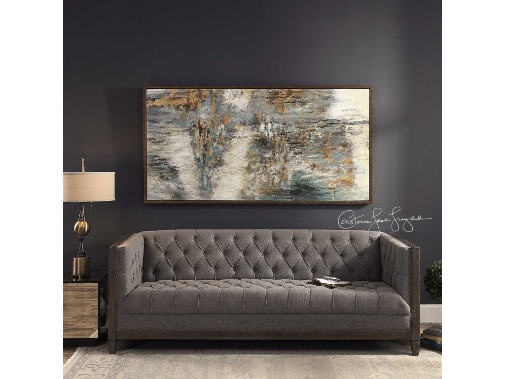 Behind The Falls Hand Painted Canvas - image 3