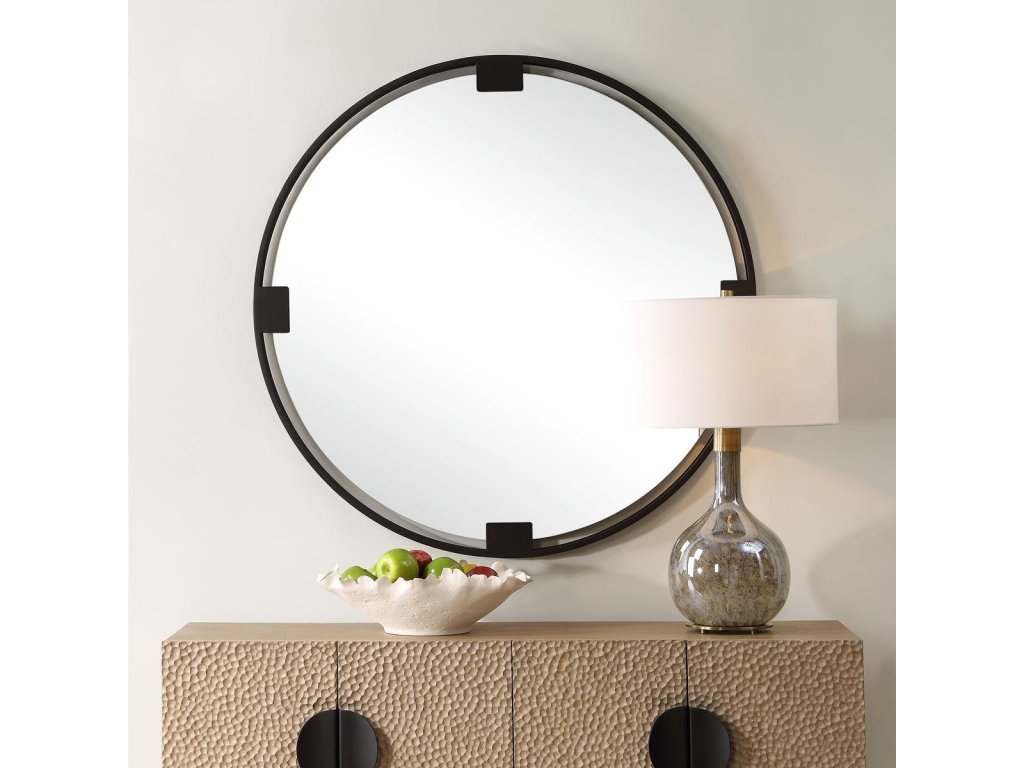 Cornelia Round Mirror - image 1
