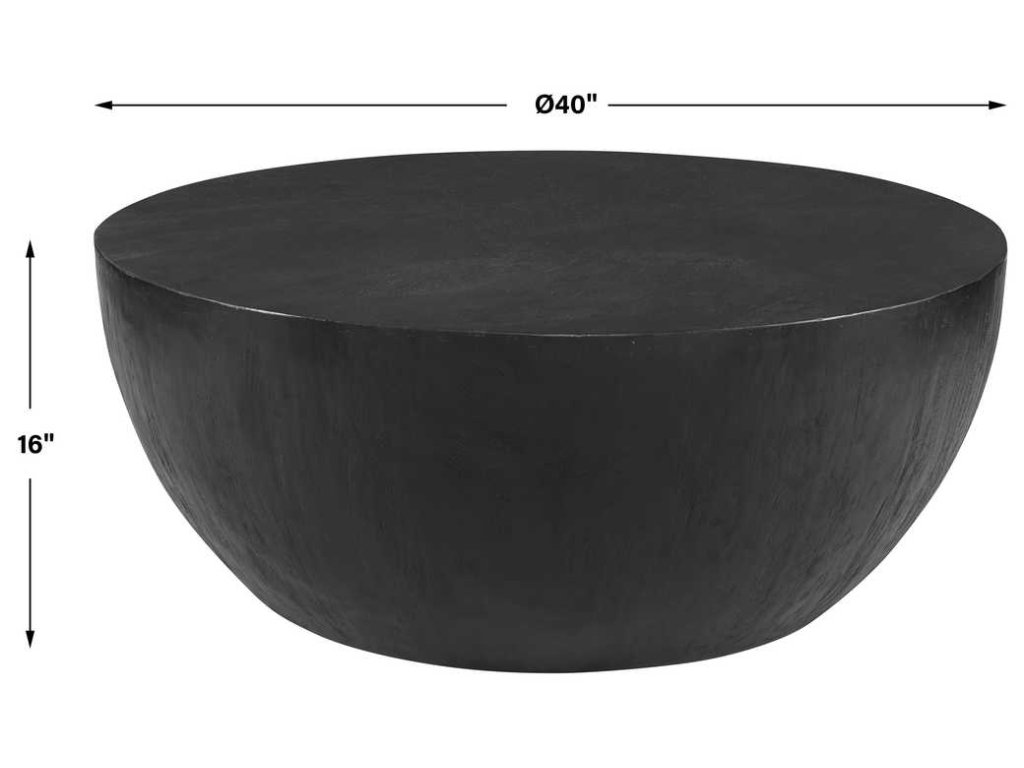 Lark Coffee Table, Ebony - image 4