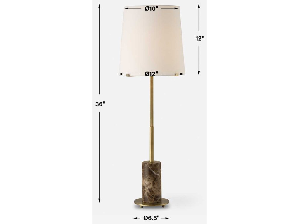 Sepia Buffet Lamp - image 6