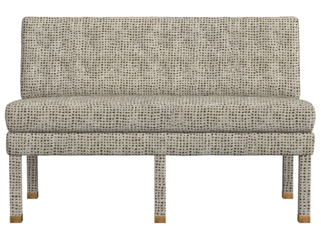 Approach The Bench Banquette, 52" - Dashing Olive - main image