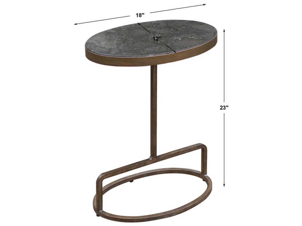 Jessenia Accent Table, Bluestone - image 7