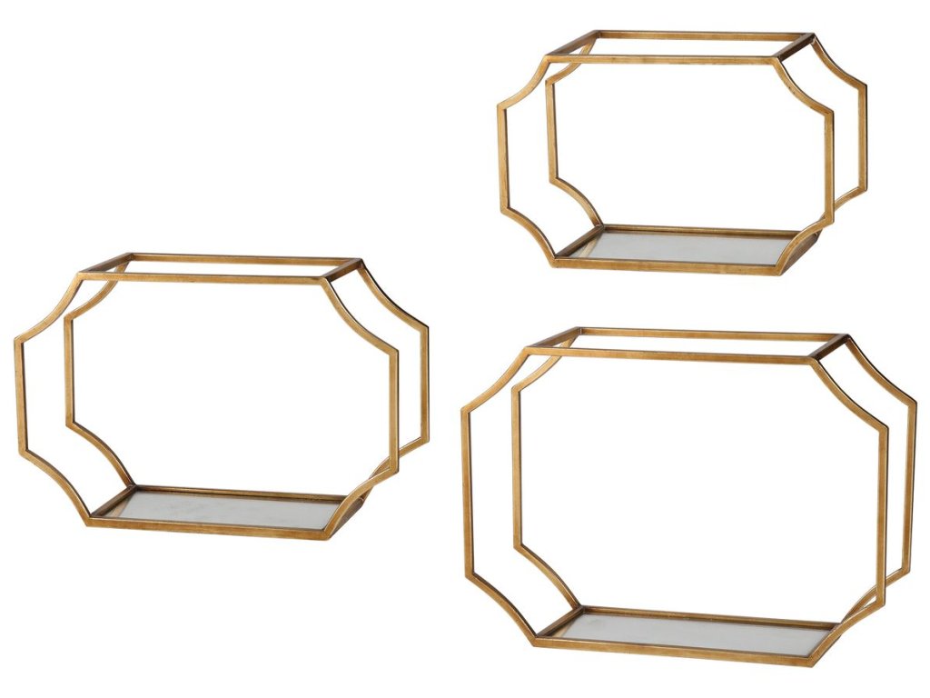 Lindee Wall Shelves, S/3 - image 4