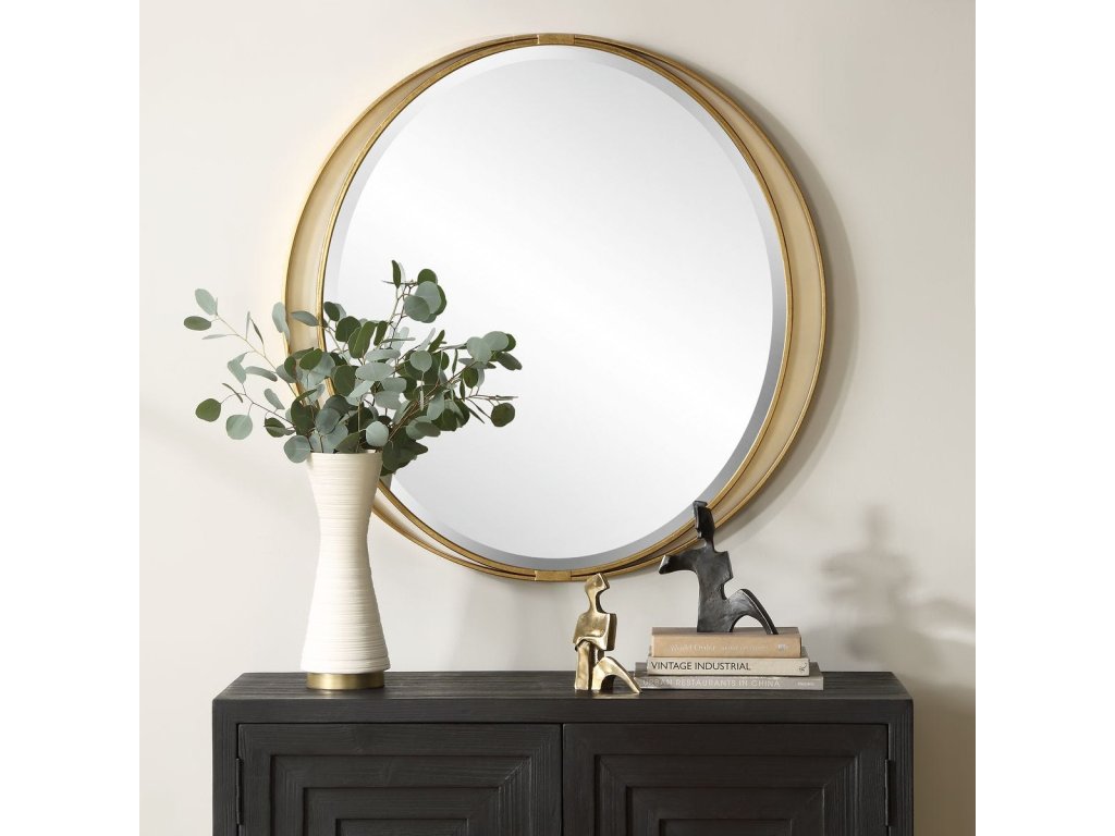 Rhodes Round Mirror - image 1