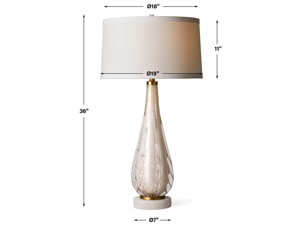 Venezia Table Lamp - White - image 7