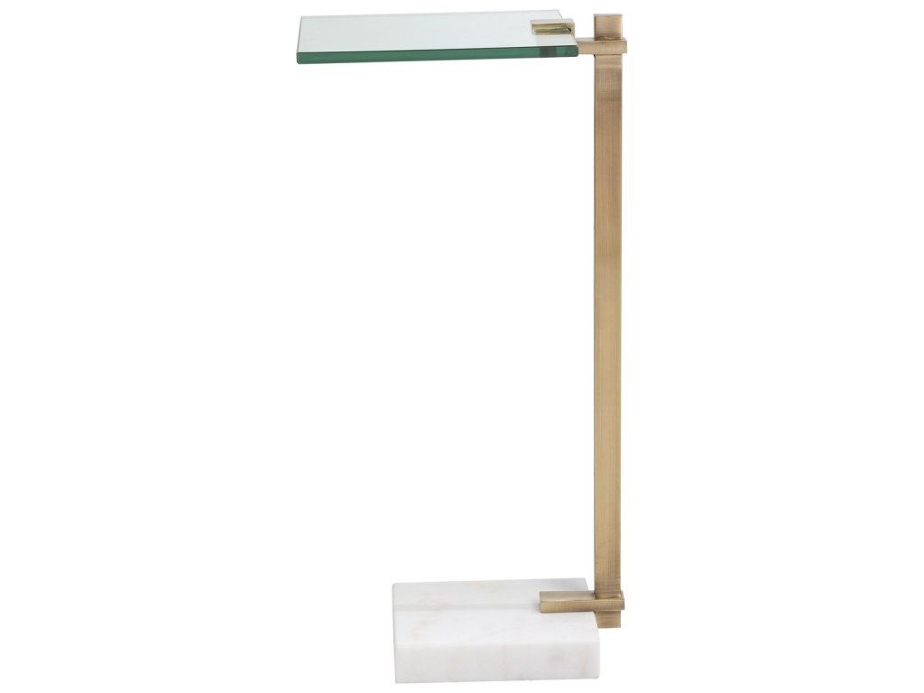 Butler Accent Table, White - image 3