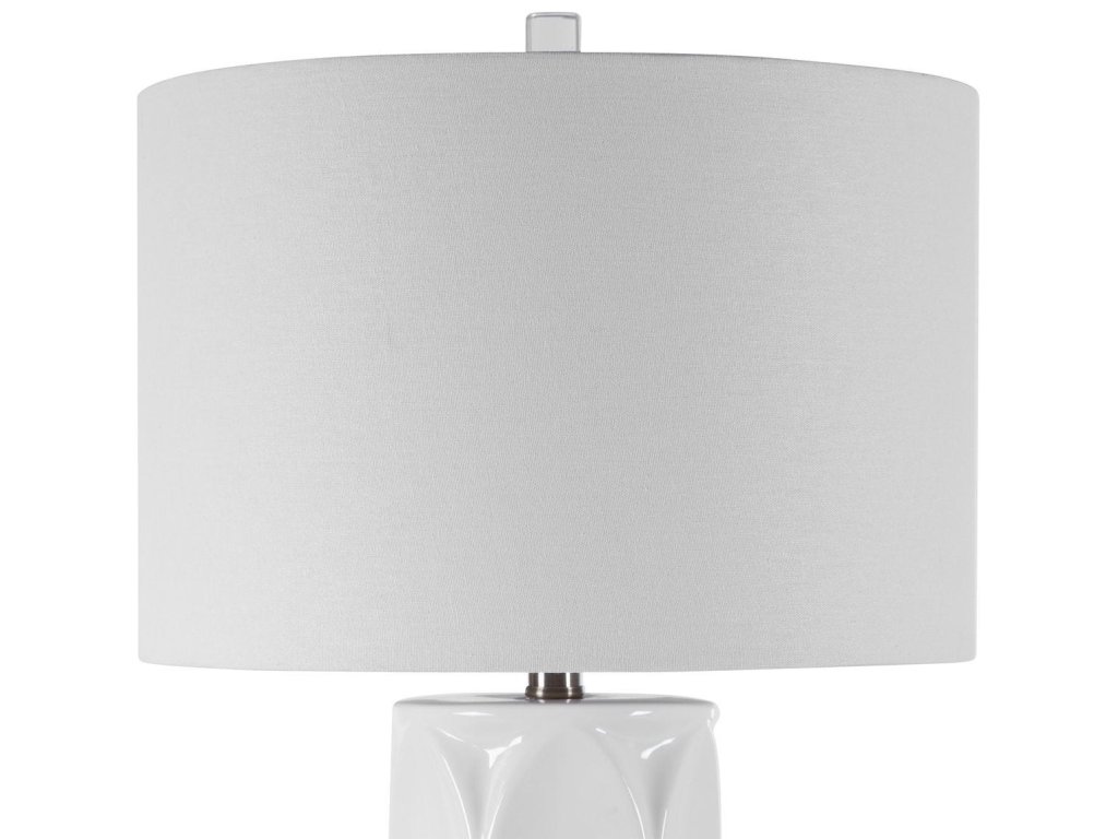 Sinclair Table Lamp, White - image 2