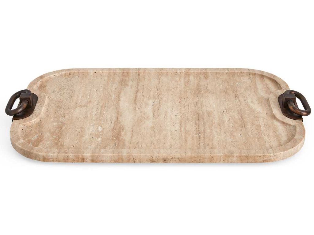 Hippodrome Tray - Travertine - main image