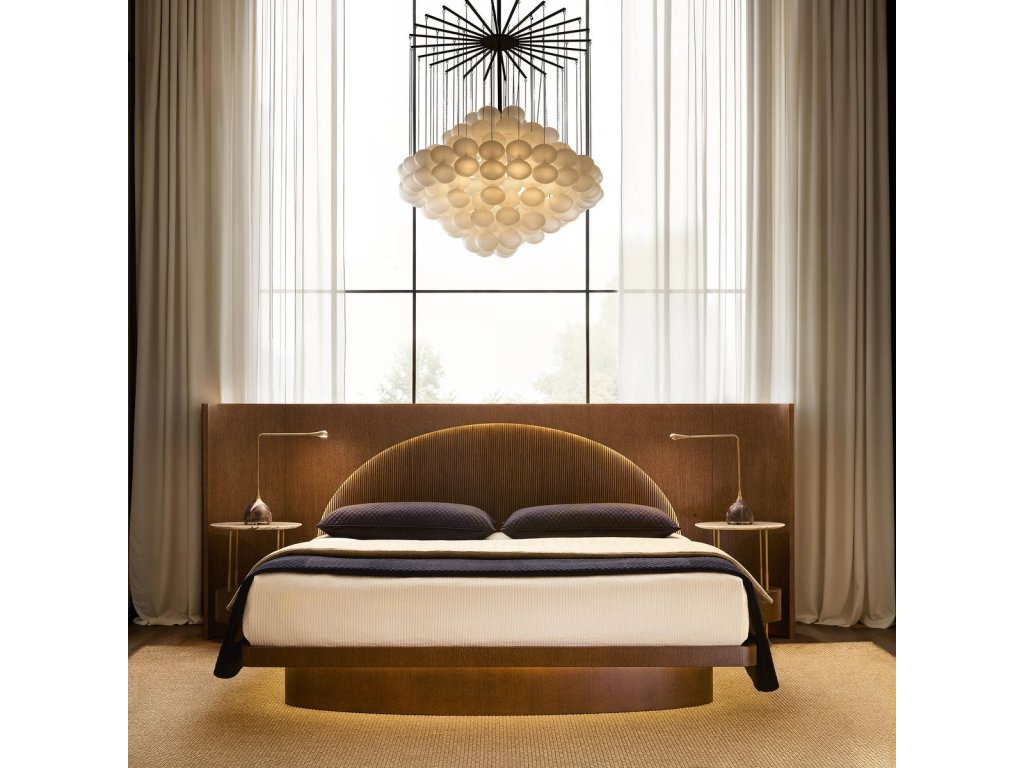 High Light, Lighted Platform Bed, King - image 1